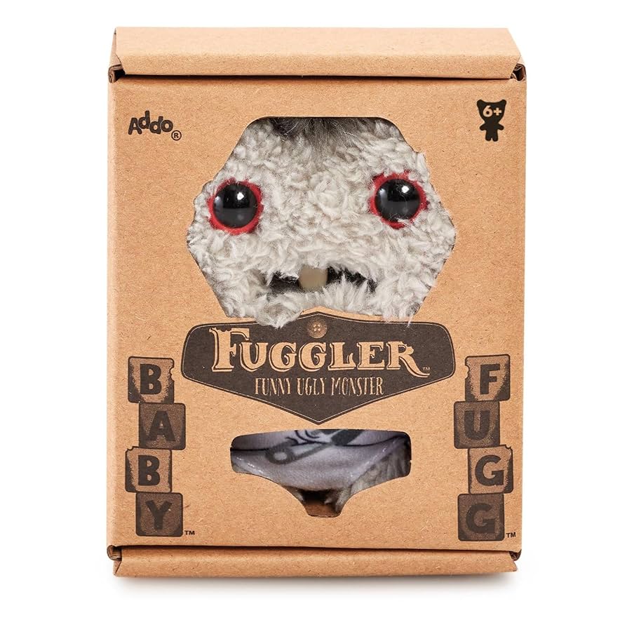 Fuggler ぬいぐるみ 3個セット Fuggler 3-Pack | Blue/White, Dk Purple, Gray/White | Free